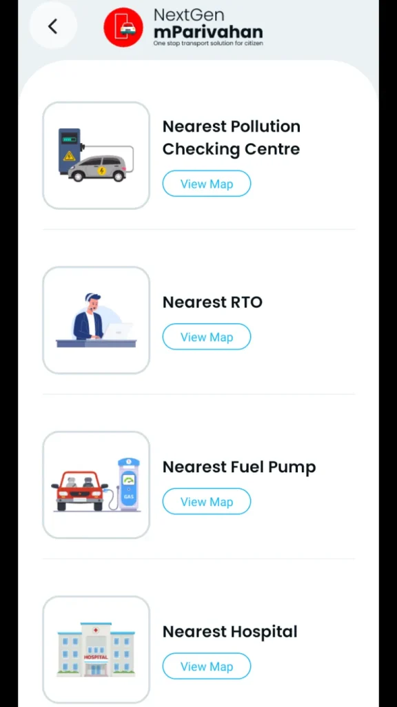 m-parivahan-android-application