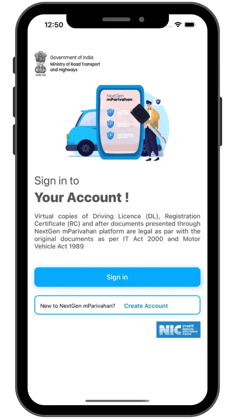mparivahan-application